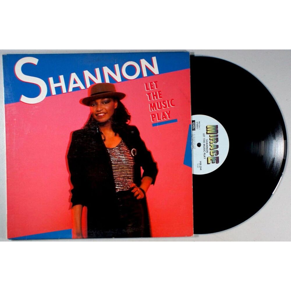 Shannon "Let The Music Play" Full Length Album Vinyl LP 80s